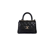 Chanel Coco Handle Black Caviar Mini Bag - Jiaxyk